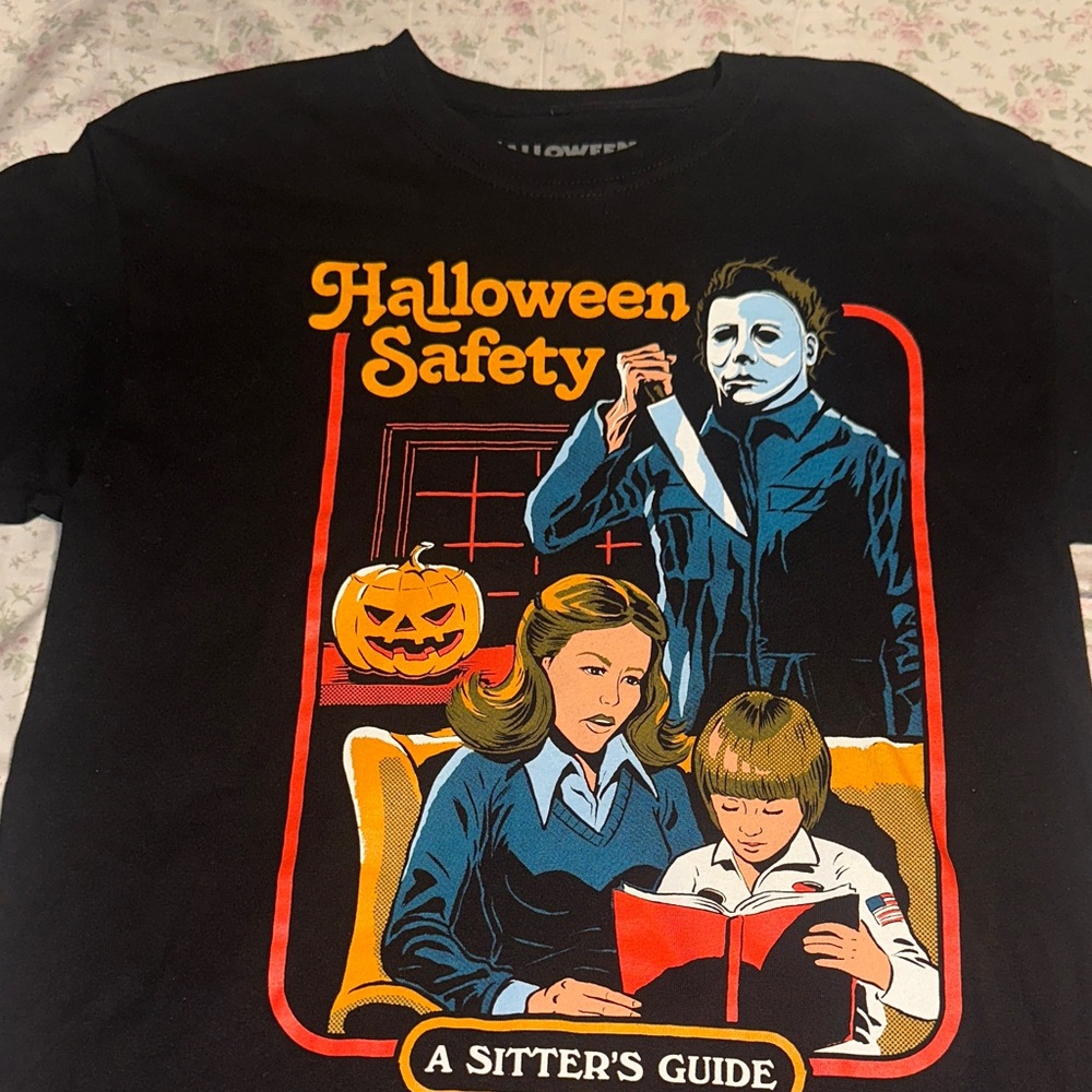 Halloween Safety Kids Costume T-Shirt - Black